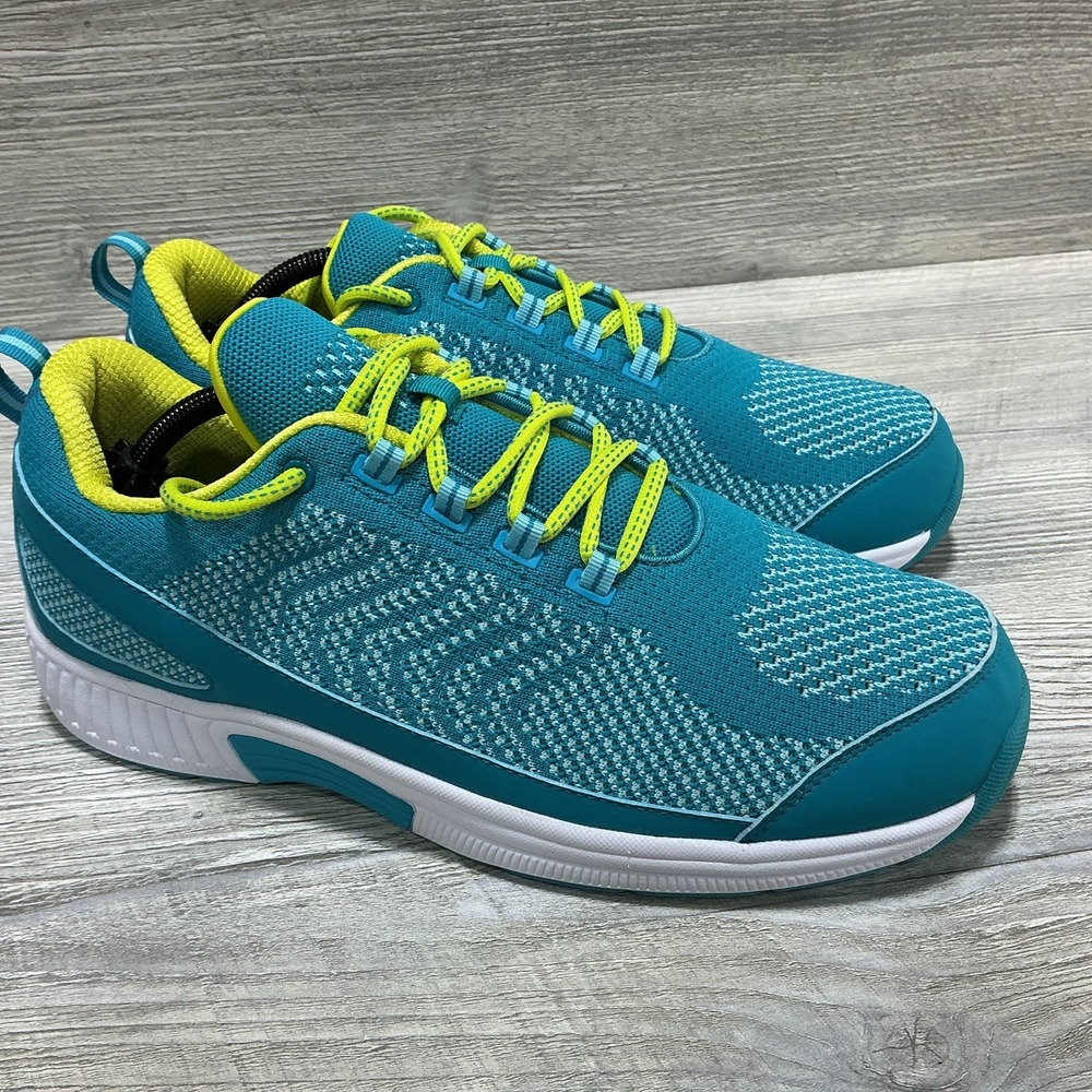 Orthofeet BioFit 986 Sneakers Women's US Size 11.5 B Blue Green Athletic Walking